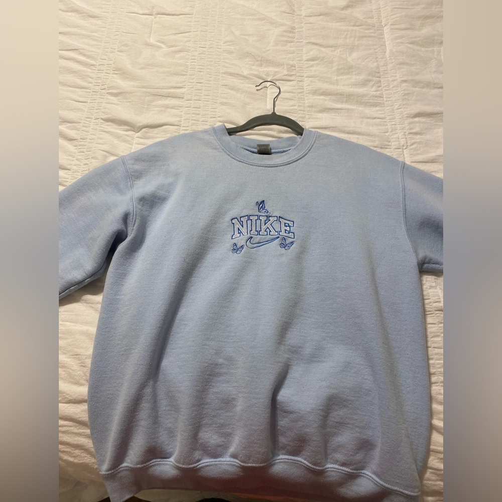 Cute blue sweatshirt